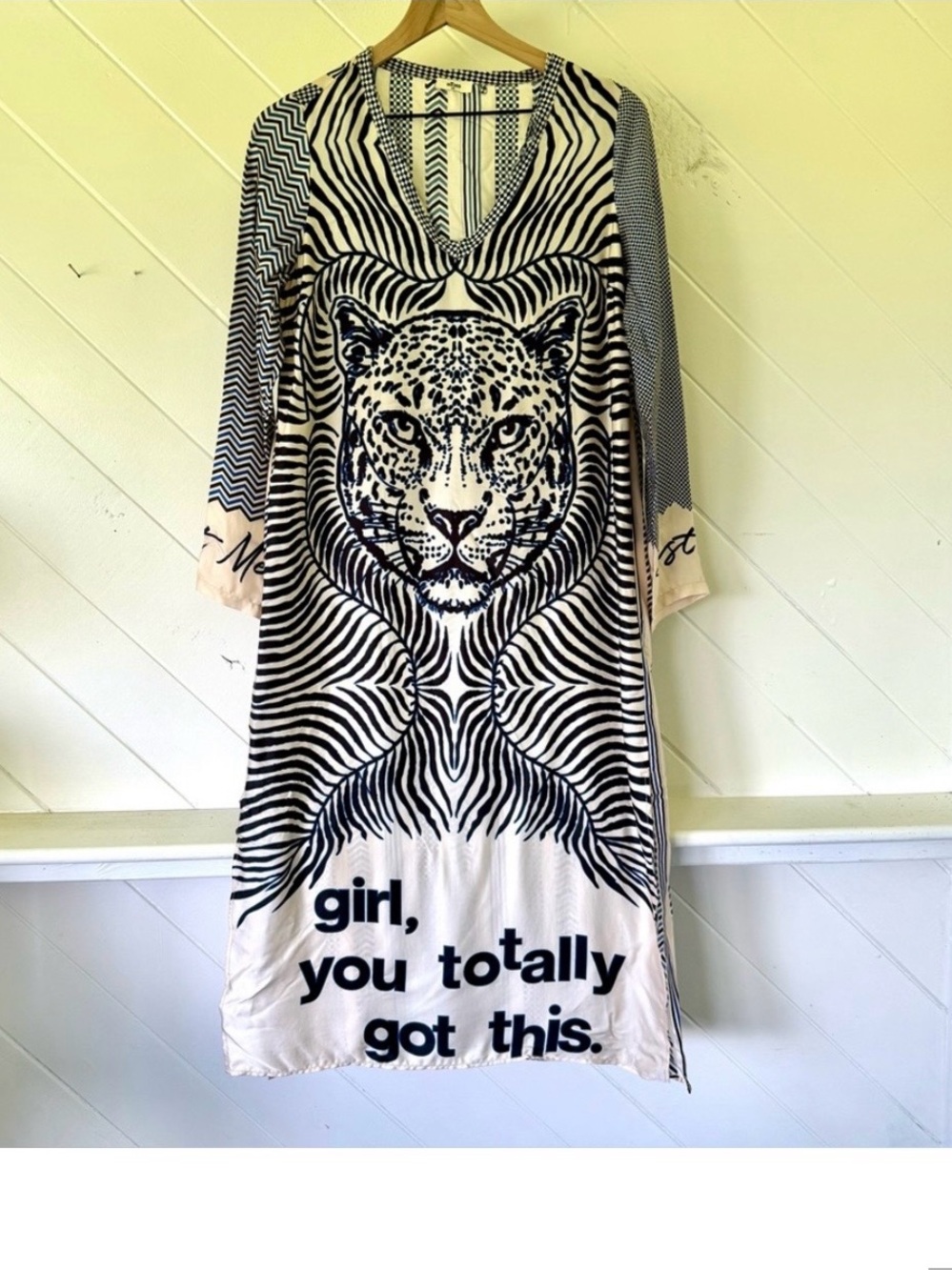 Me369 Girl You Got this Leopard dress